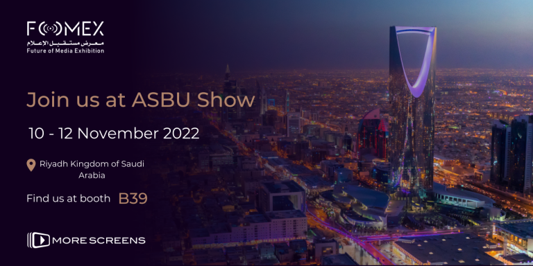 Come and meet us at Arab Radio & TV Festival 2022
