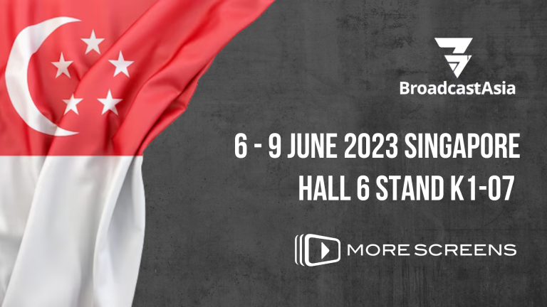 Our next trade show – meet us at Broadcast Asia
