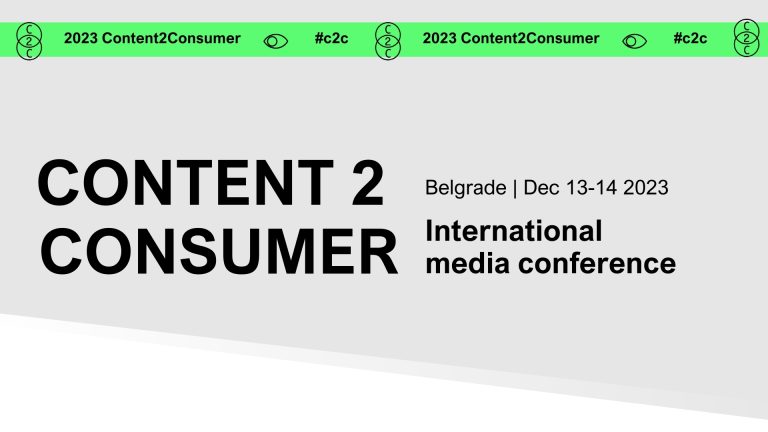 Announcing CONTENT2CONSUMER: International Media Meet